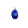 Saphir bleu teint