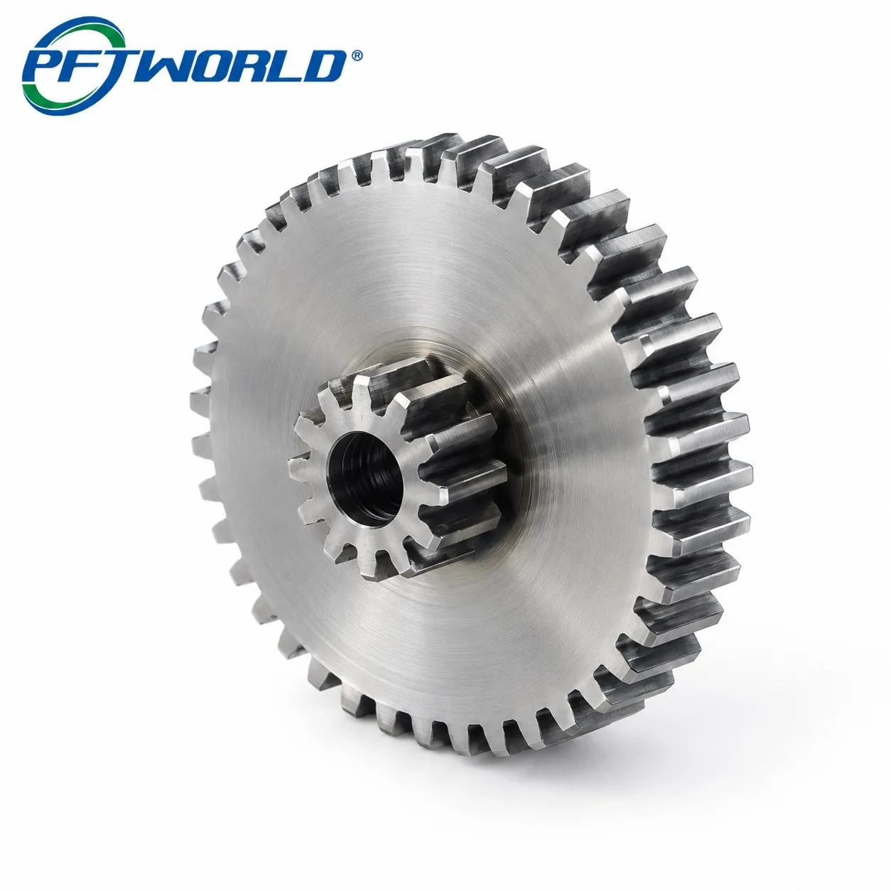 PFTWORLD precision CNC machined steel gear