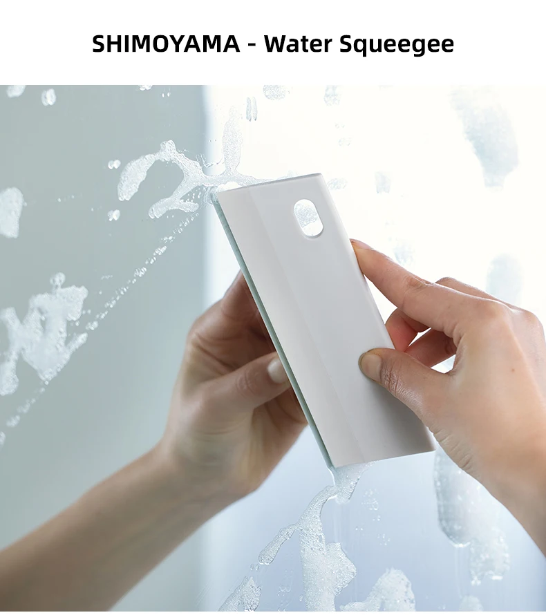 Shimoyama Window Countertop Water Clean Removal Straight Squeegee Collect Water Window Scraper