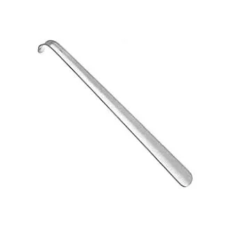 Оптовая Продажа с фабрики разные размеры металлический рожок для обуви помощник по индивидуальному заказу длинный из нержавеющей стали