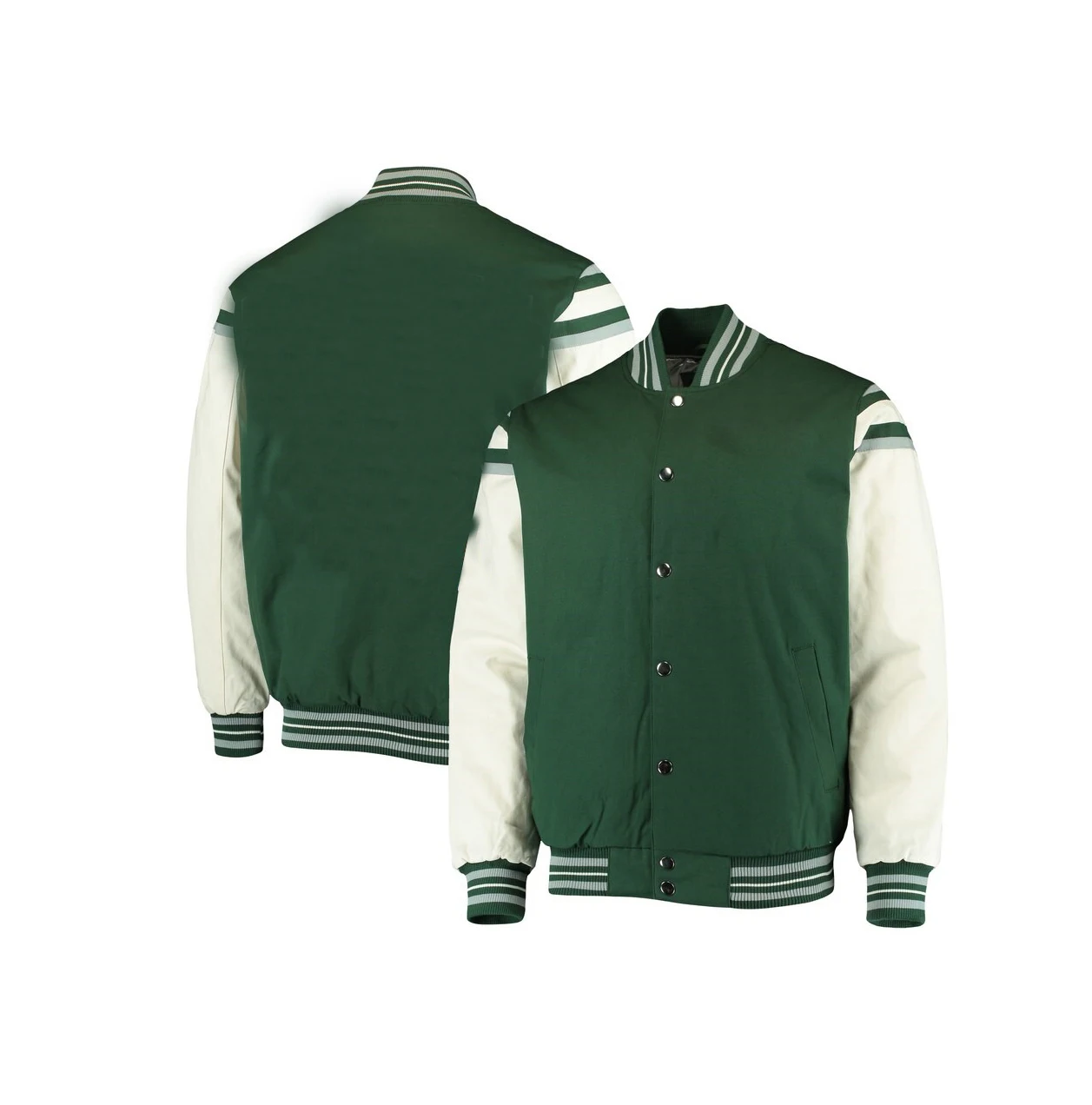 High Quality Men's Tom Hardy Venom Winter High Street Varsity Jacket | Black/Grey Wool & Leather Sleeves Reversible & Windproof