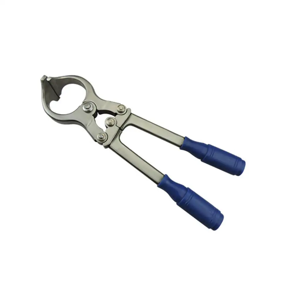 Burdizzo Professional Castration Forceps With Wooden Handle Device For