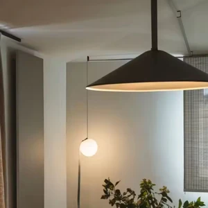 Ecojas New Design Modern Lamp Home Decor Pendant Light for Villa Office Indoor Roundness Led Belt Track Light