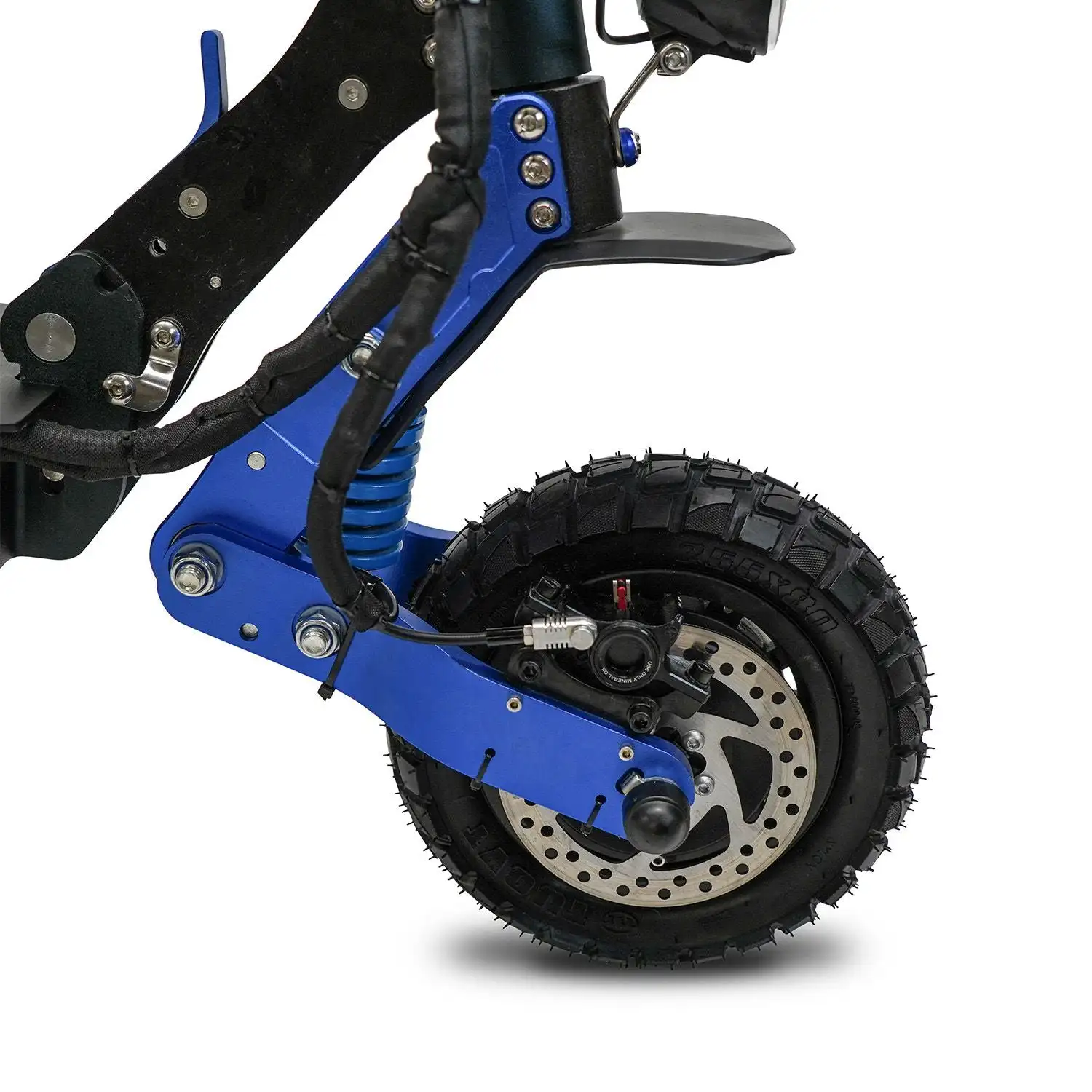 For NANROBOT D4+3.0 Electrical Scooter 10 Inch Tire 1000W Motor Power 50km/h Max Speed 60km Range per Charge 150kg Max Load