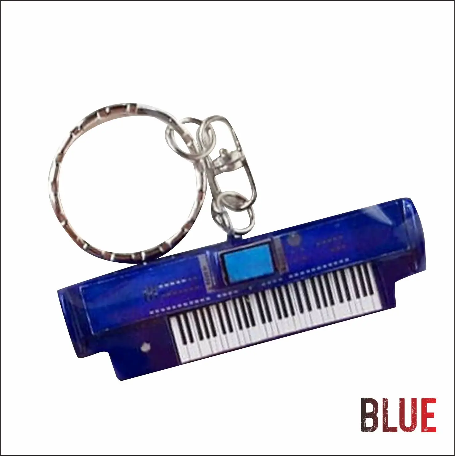 Polyresin Nautical Keyboard Keychain Customized Desigen And Logo Ts