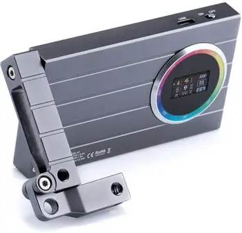 Godox M1 RGB(Green Body) Mini Creative Light,2500k-8500k Adjustable,CRI97 TLCT 97 RGB 0-360 Full Color,Music  Light