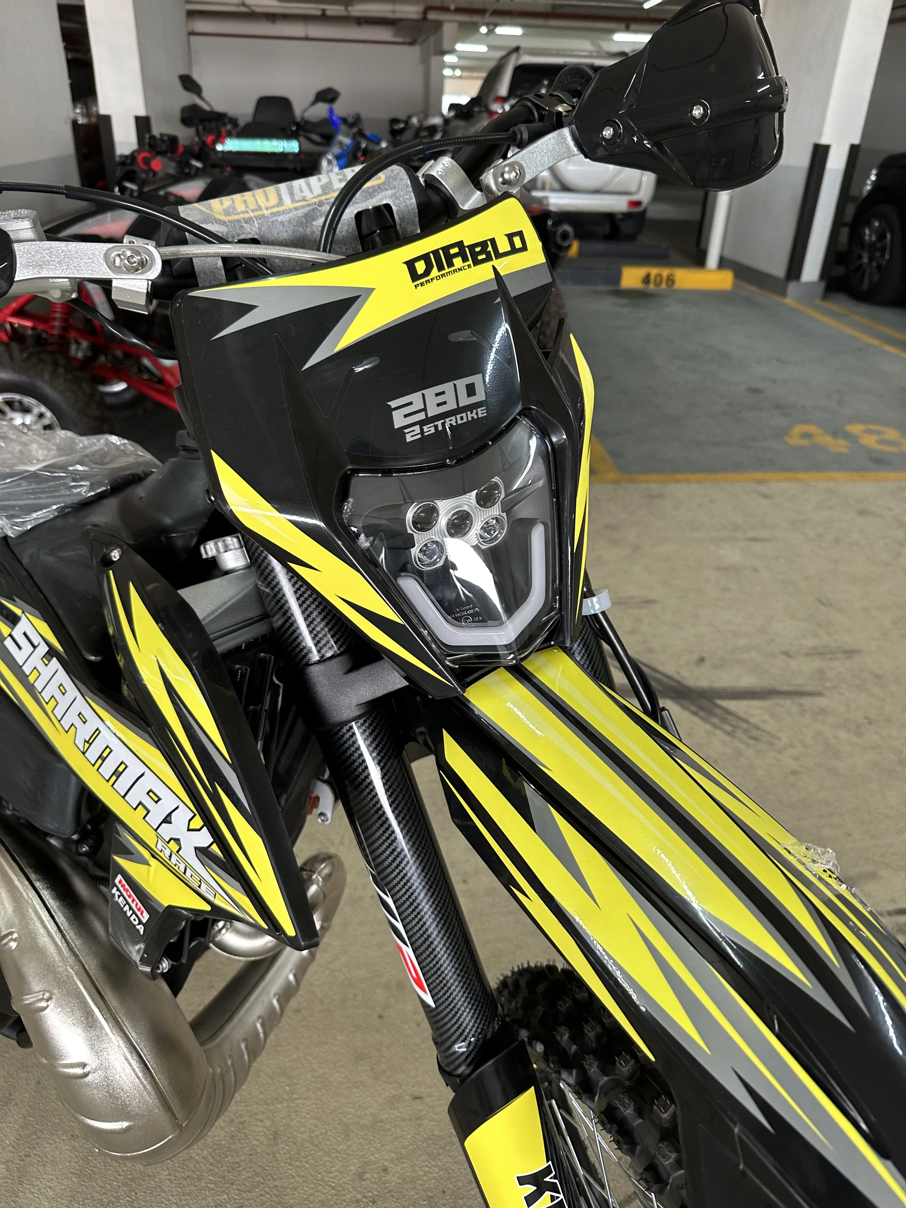 Sharmax Diablo 280 2 St Enduro Offroad Bike Motorcycle 2 Wheels 2 ...