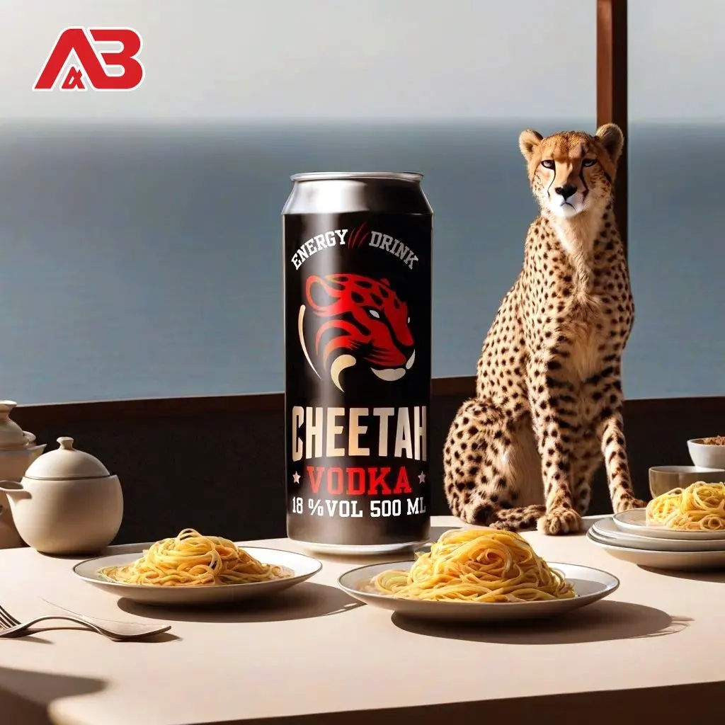 Cheetah Vodka Energy Drink 500ml Customizable Private Label Protein OEM ODM