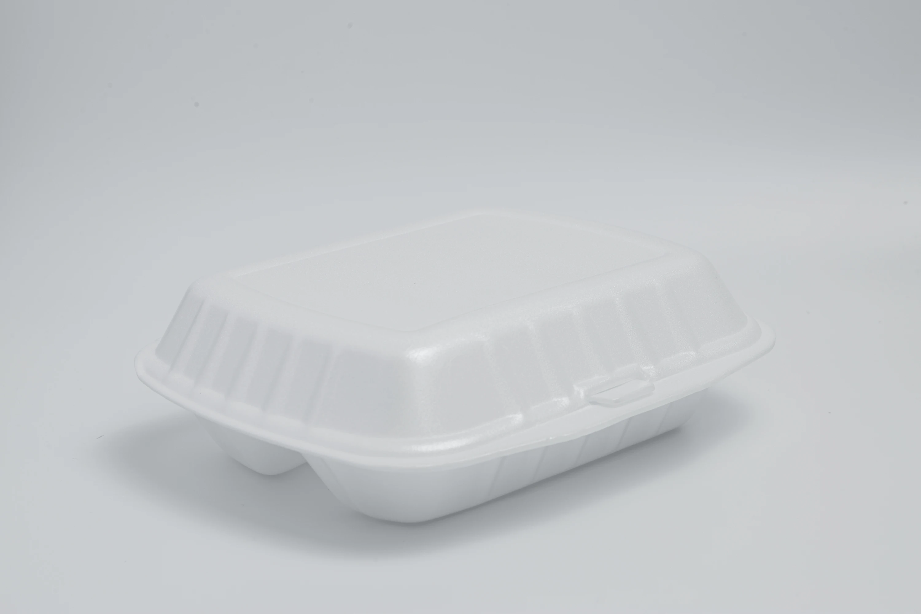 Amazon Hot Selling 2023 Three Compartments Disposable Ps Foam Food