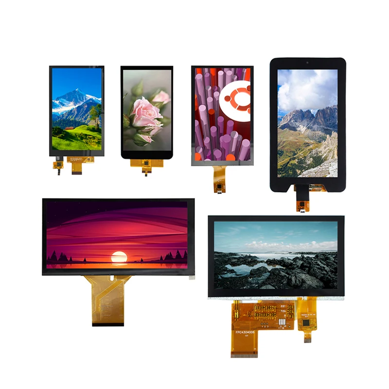 OEM custom size lcd screen 0.96-15.6 inch lvds mipi rgb spi mcu ttl edp interface Can bring CTP high bright tft lcd display