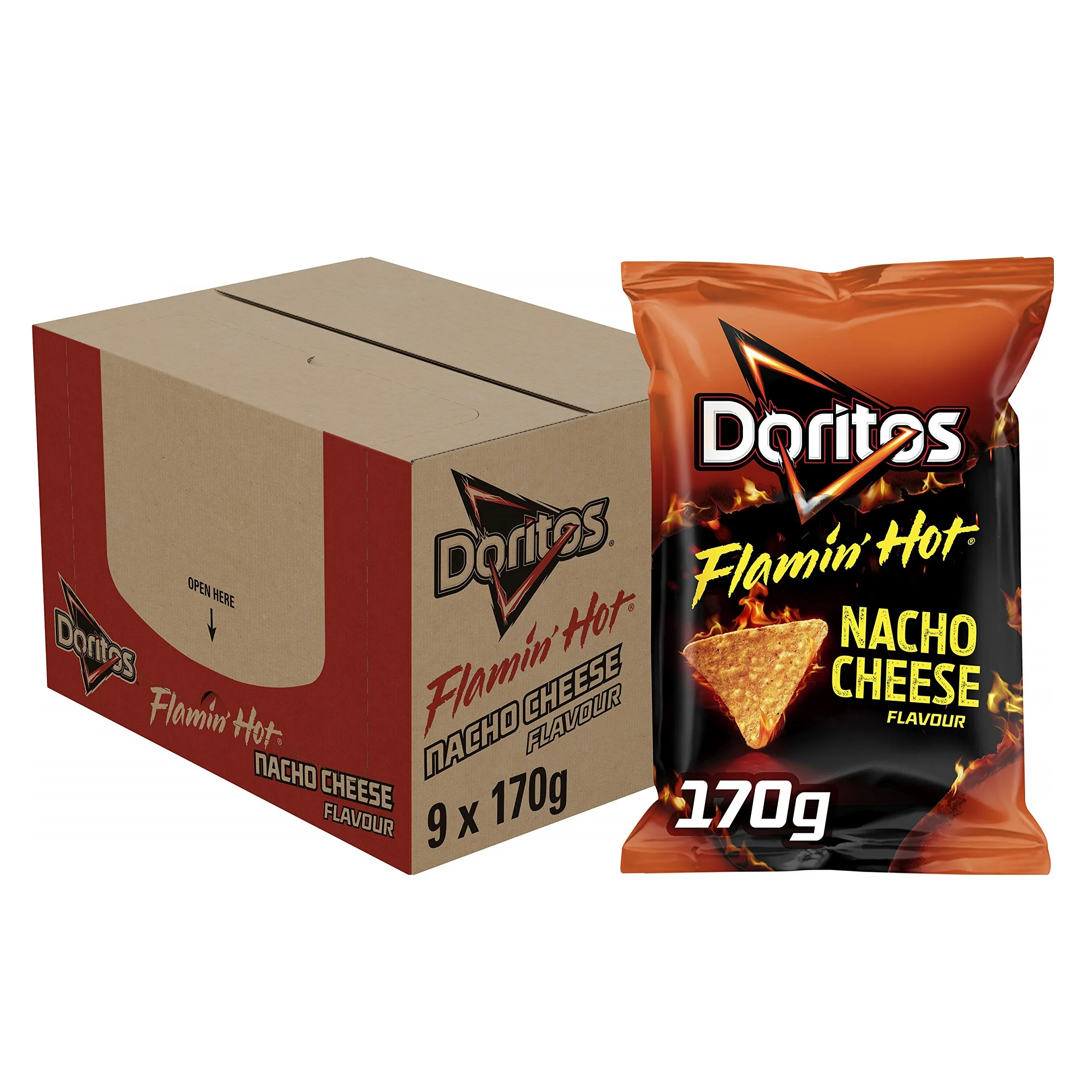 Chips Doritos Spicy Nacho Flavoured 31.8g - Buy Doritos Spicy Nacho ...