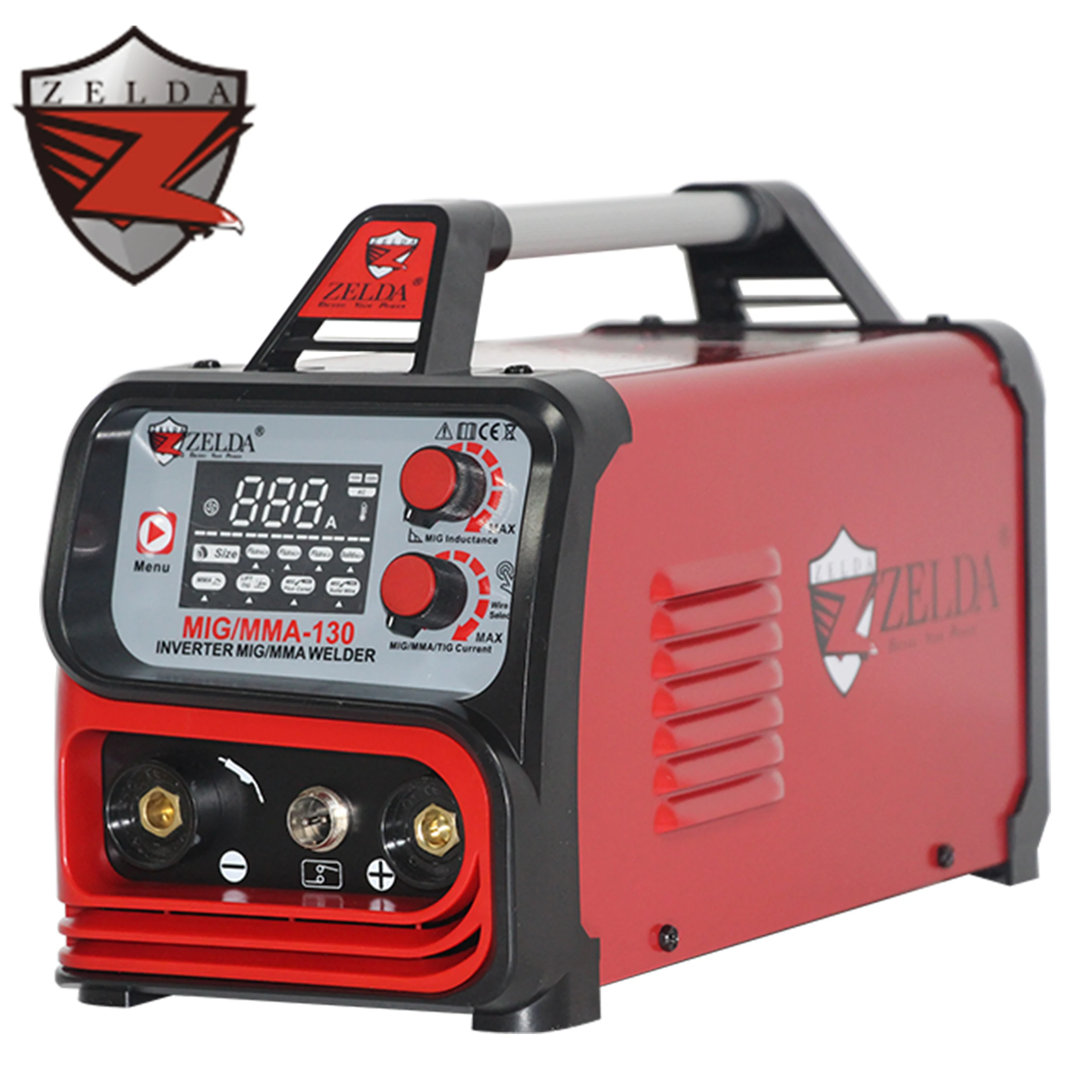MIG溶接機 130A Amazon | Harukiku MIG135ノンガス半自動溶接機 100V 200V兼用