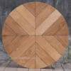 Natural Teak Wood Color