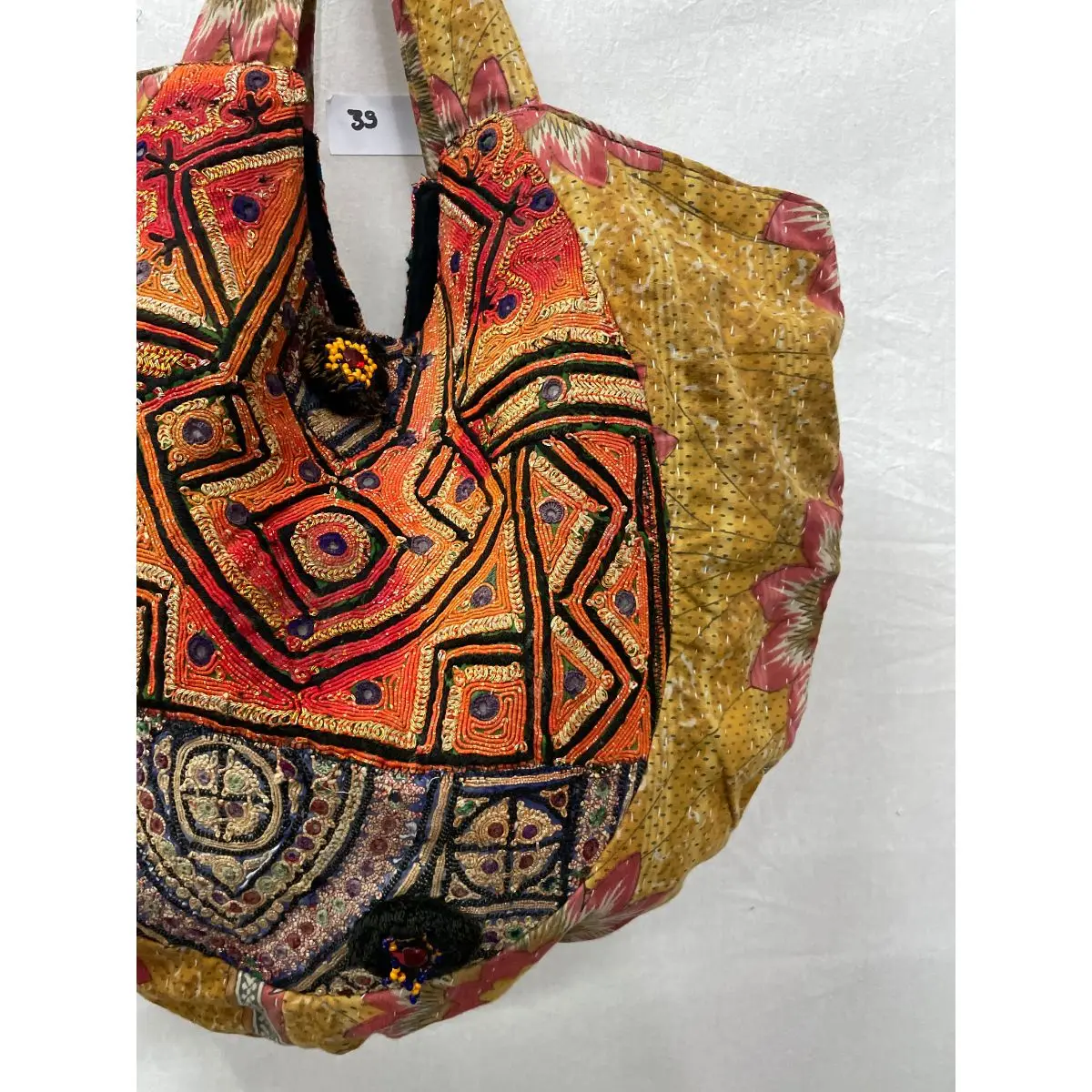 Designer Indian Vintage Banjara Bag tribal gypsy Boho mirror work Bag tote  bag
