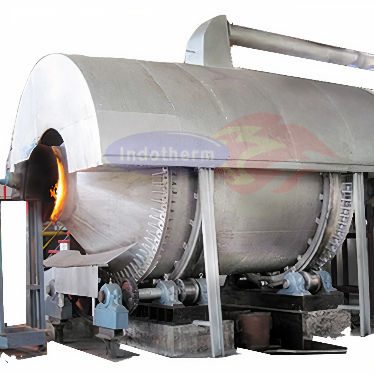 Advanced Technology 3 Ton Oil-Fired Rotary Furnace Copper Recycling Core Including Engine Bearing Converter Melting Furnace