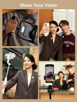 SMALLRIG S60 Wireless Microphone (White/USB-C Version) 4706 product image
