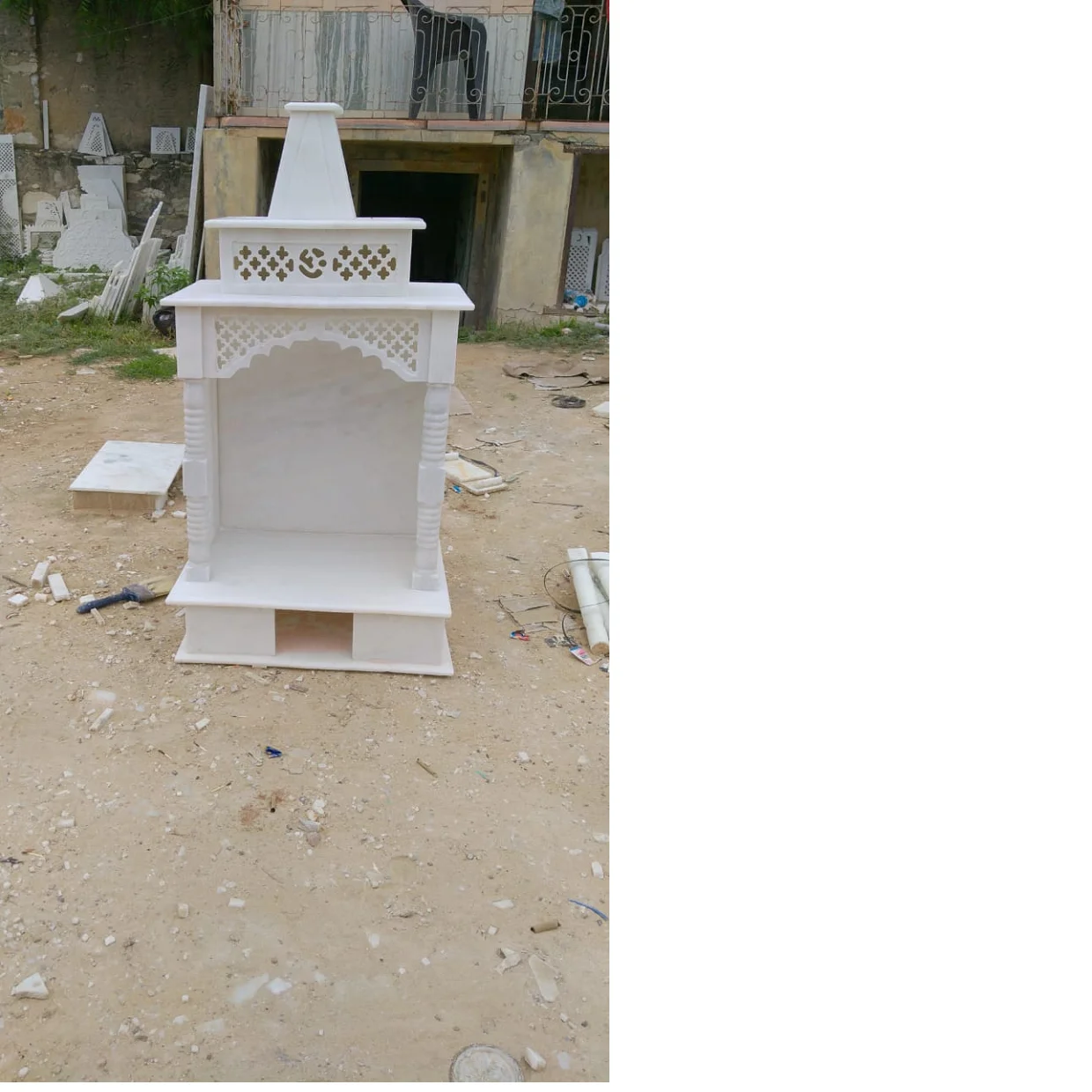 Hand Carved Marble Stone Temples for Homes and Offices Ideal Resale Suitable Interior Designers Home Stores