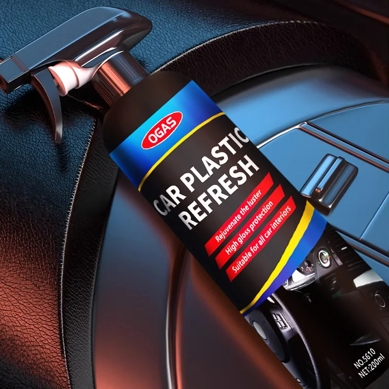 Car Interior Rubber Cleaning Polishing Nano Ceramic Plastic Car Plastic