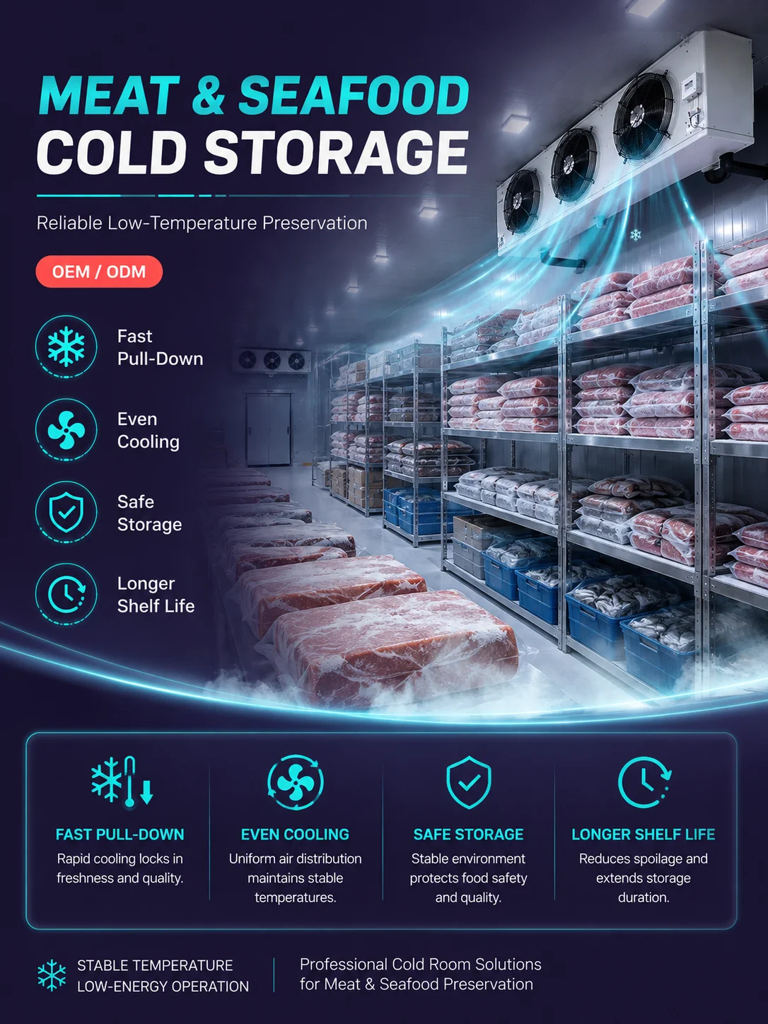 Blast Freezer, AC 220V~240V, R-410A - detail 20