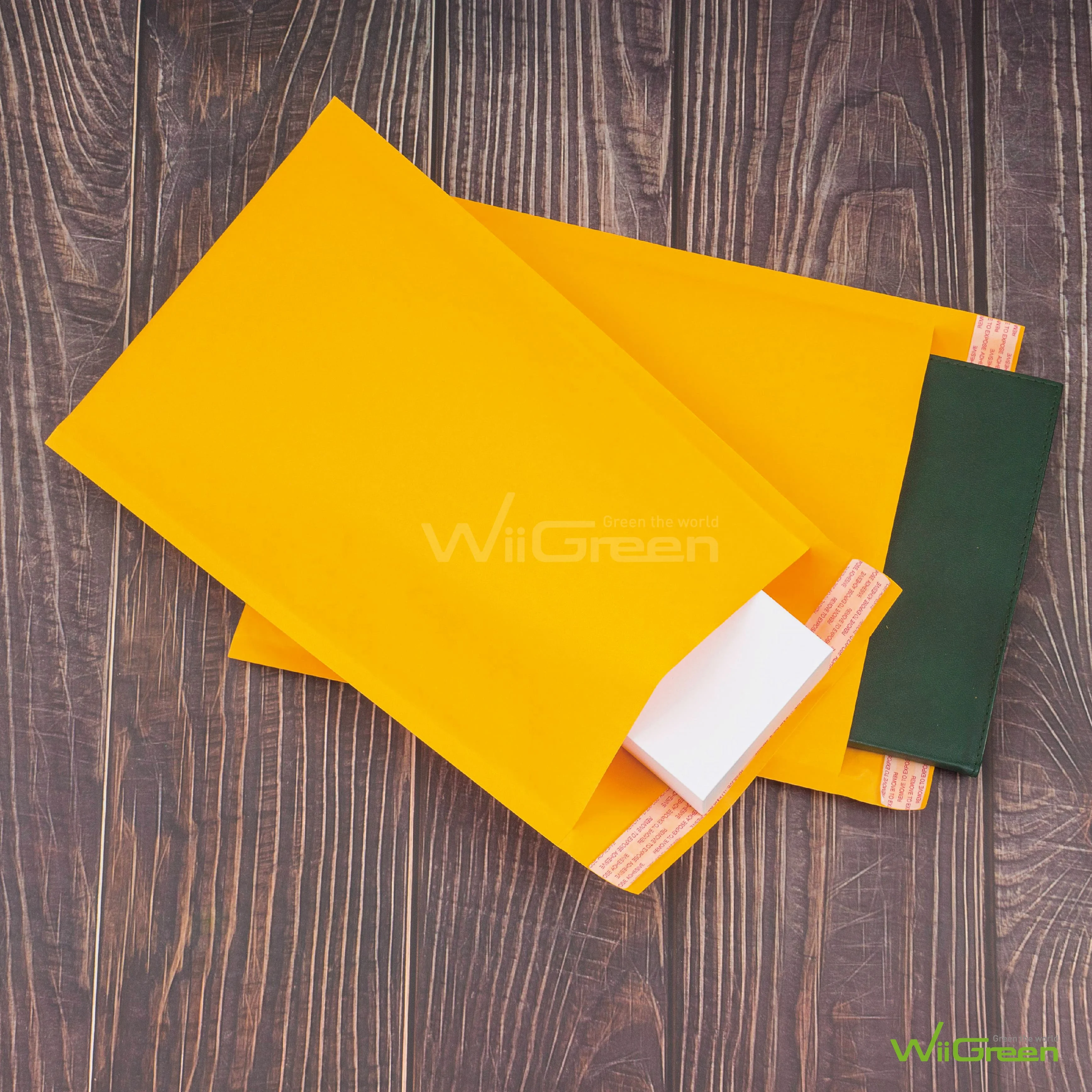 Kraft Paper Padded Envelope Custom Bubble Mailers For Packing And