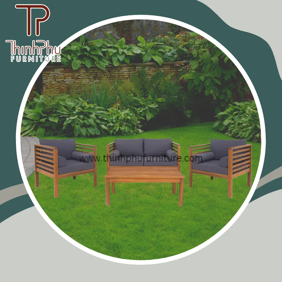 Classical Sofa Set Furniture Garden Outdoor Furniture Wood