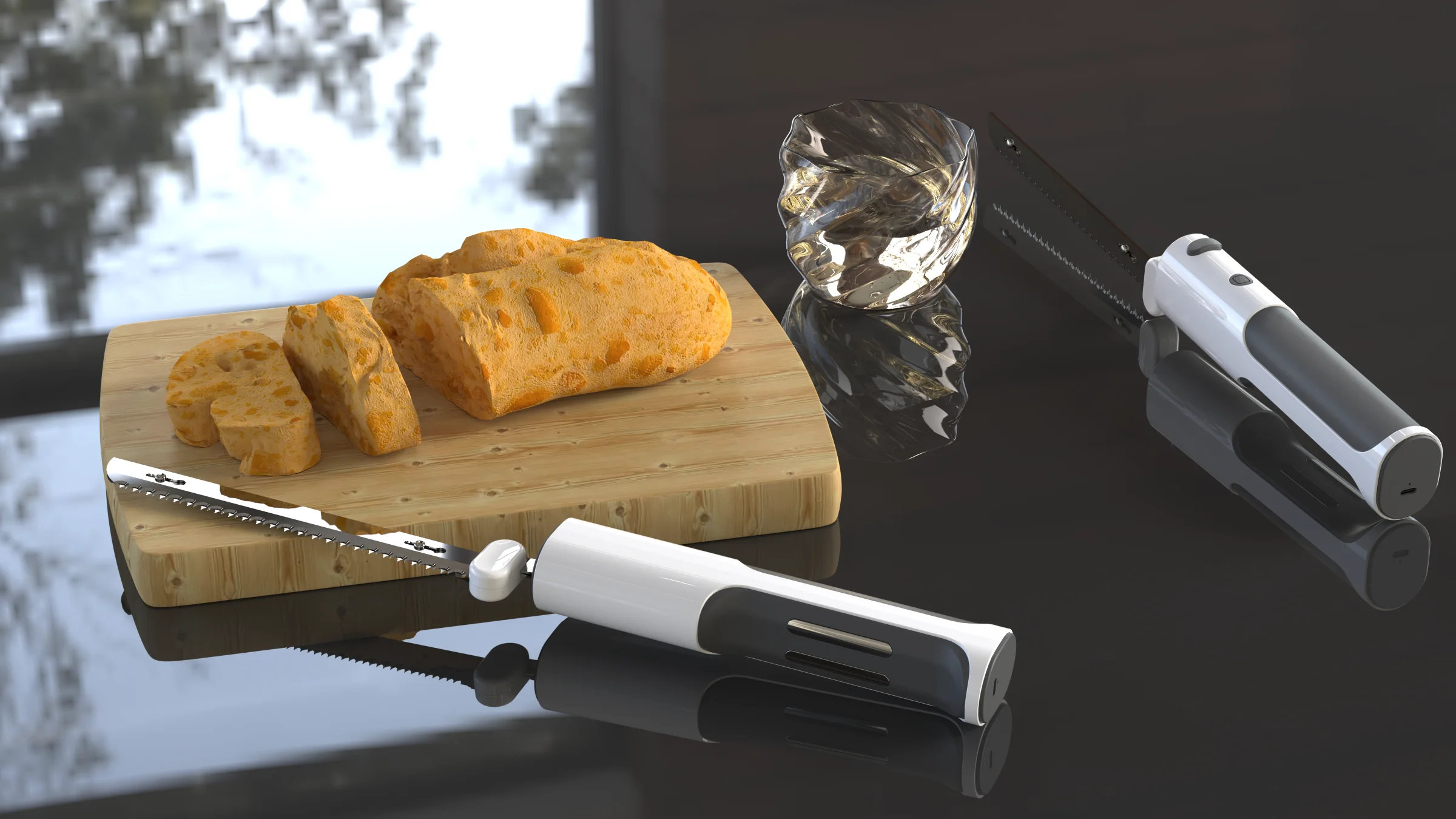 Electric Knives For Slicing Meat Sushi Bread Cake Vegetable And Fruit