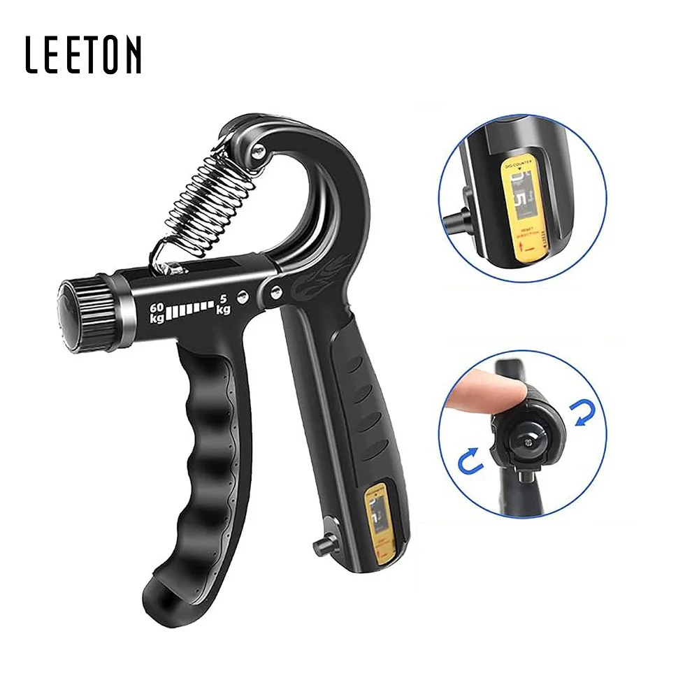 Silent Silicone Hand Grip Strengthener Custom Logo Fitness Trainer for Stress product detail 2