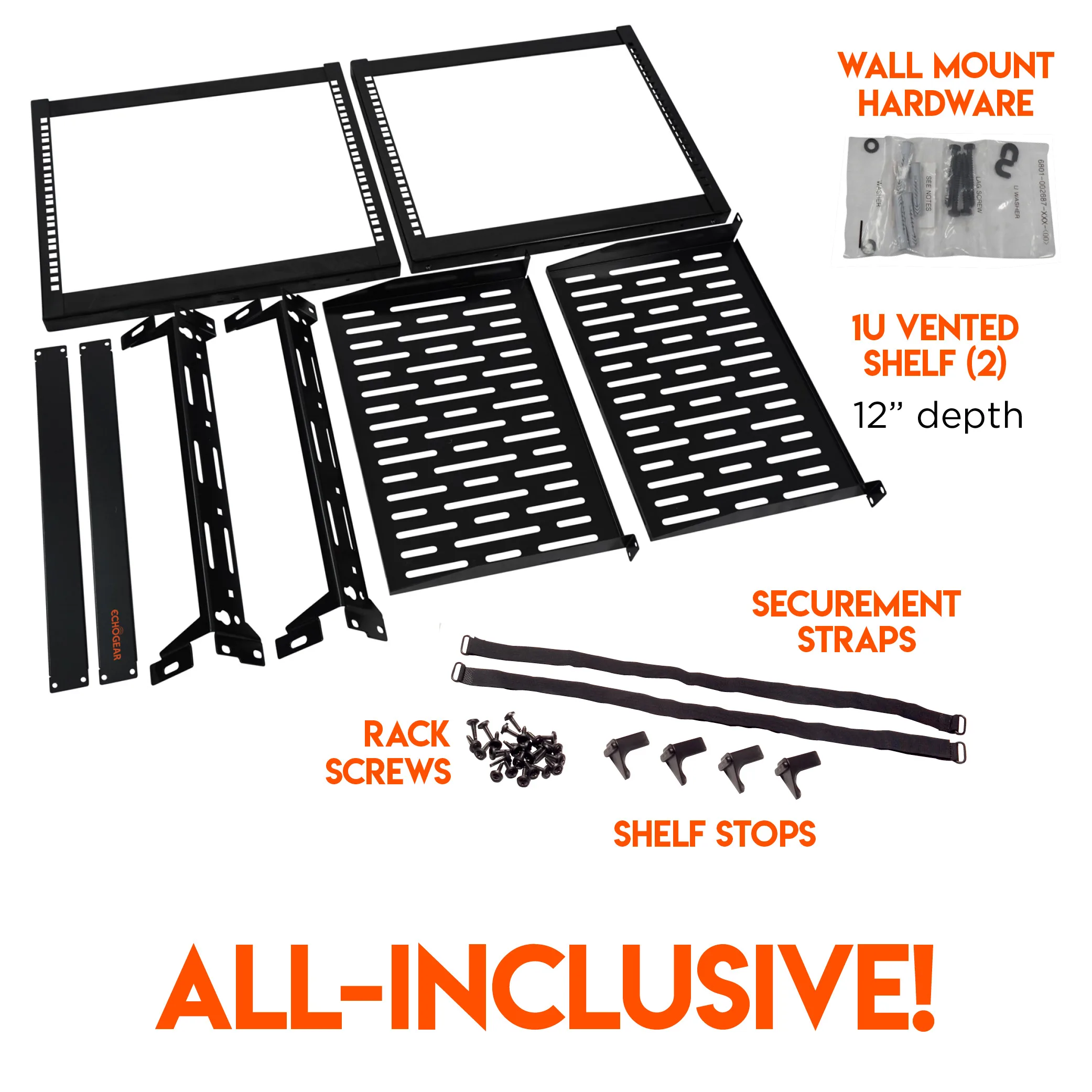 10U Network Rack - Secure and Organize Your Gear Efficiently