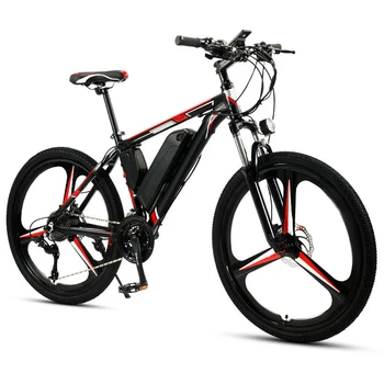 48V Removable Lithium Battery Electric Mountain Bike for Adults Aluminum Frame 21 Gears Disc Brakes EU Warehouse Rear Hub Motor
