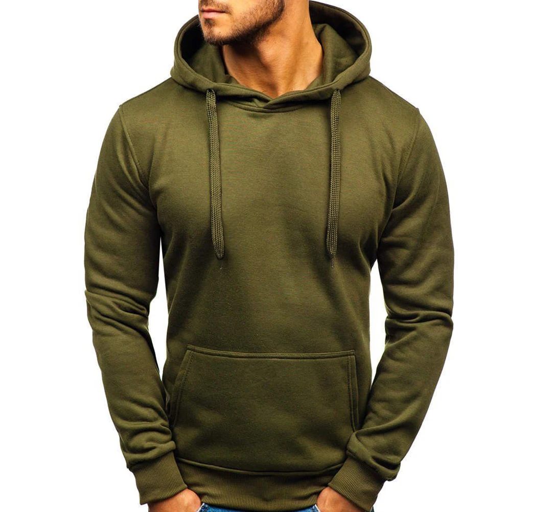 High Quality Pullover Hoodie For Men Cotton/ Polyester Hoodies For