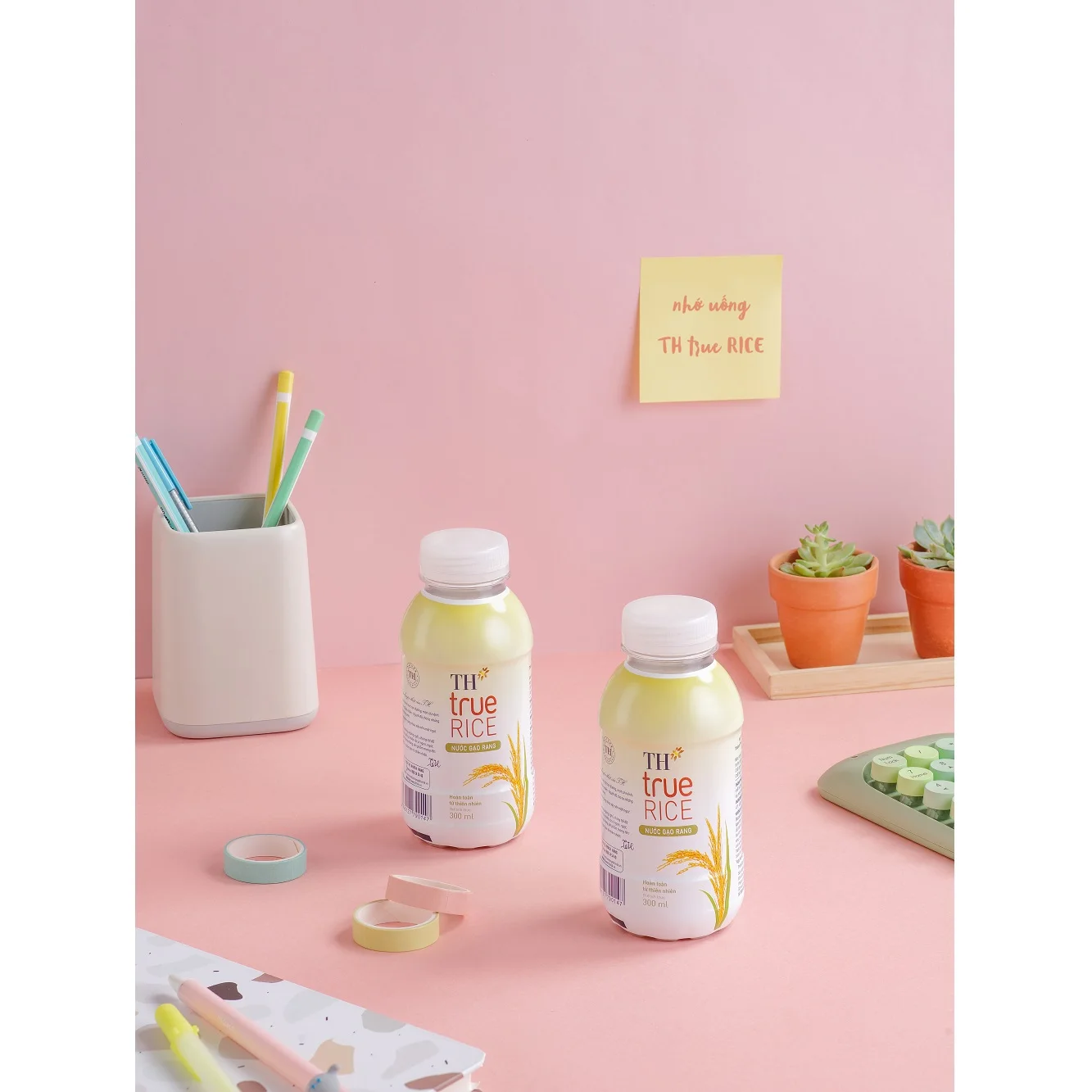 Жареный рисовый напиток TH true Rice 300 мл, японские рисовые напитки, высококачественные зерна без сахара и сок орехов
