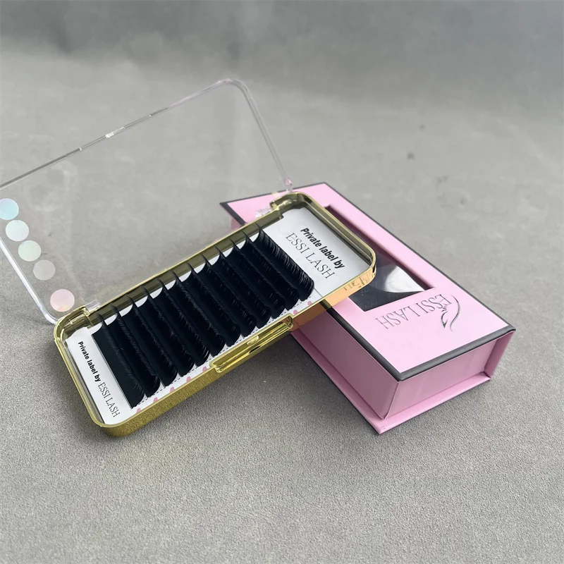 Ru Jade Elan Cashmere Volume Eyelash Extensions Dark Matte Black Silk 6 ...