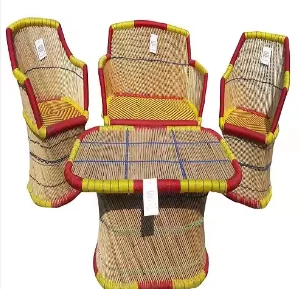 Большая партия, превосходное качество, мебель для дома и улицы, бамбуковый диван и стул для патио, кафе, сада, паба, ресепшн, стул, набор для отдыха