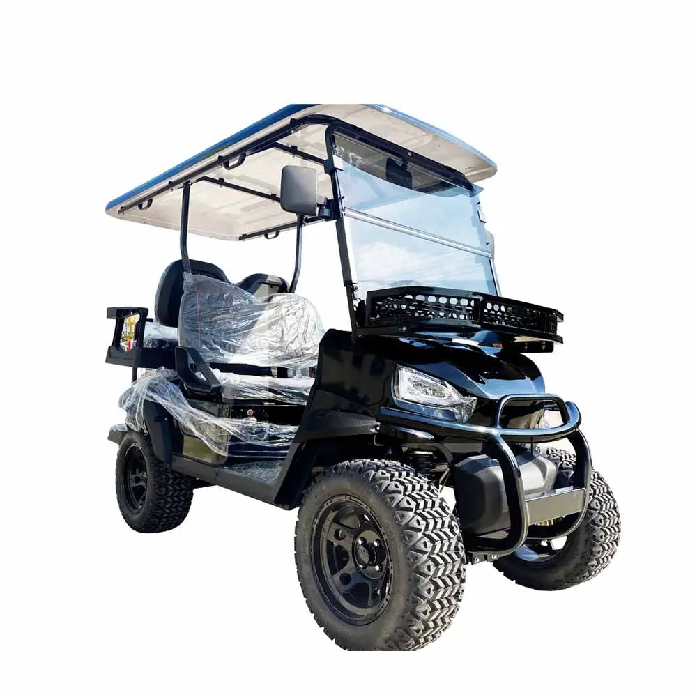 Wetruth Battery Operated Golf Cart Four Wheels Electric Golf Scooter