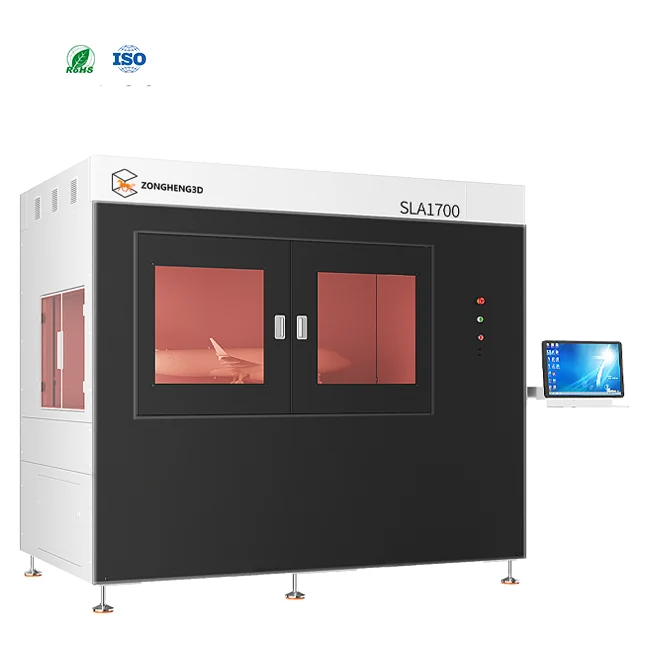 Zongheng SLA1700 Industrial 3D Printer High Accuracy Large Size Additive Screen Printer with Automatic Features New Condition