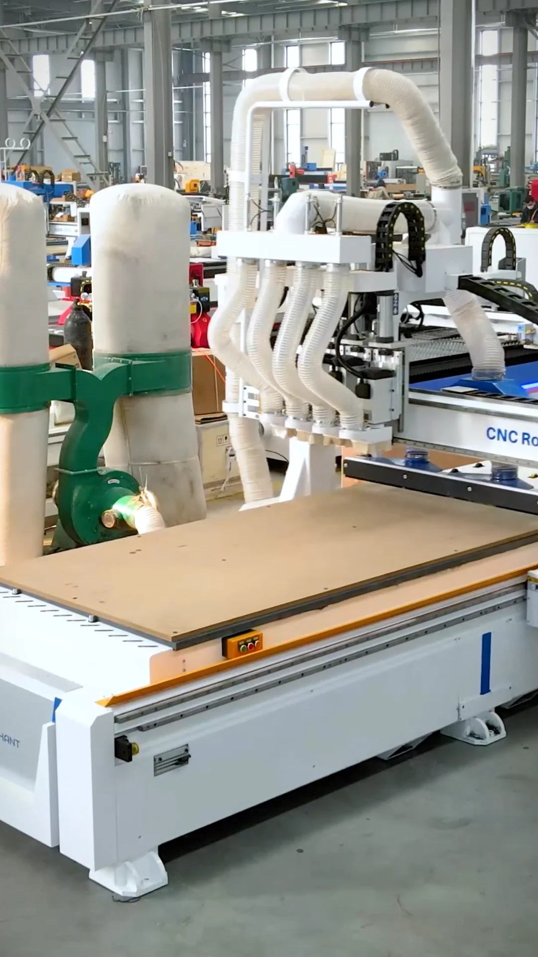 Auto-loading And Unloading Cnc Router 1325 1530 Atc Four Processes ...