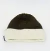 Organic Dark Brown & Organic White (natural, undyed wool)