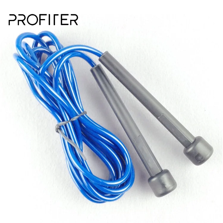 Smart & Speed Features Weighted Skipping Rope Plastic Handle Adjustable Pvc Speed Jump Rope For