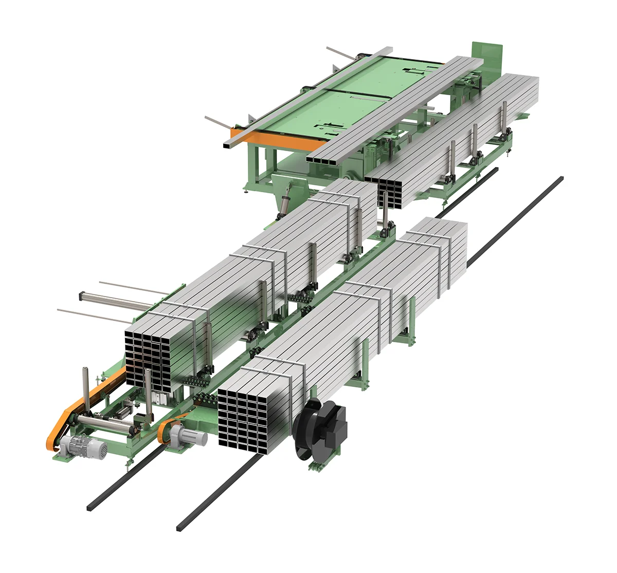 Tube Bundle Packing Machine Tube/pipe Line Factory/manufacturer Semi ...