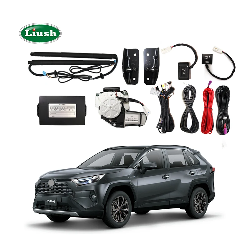 Liush Plug&play Factory Price Electric Power Tailgate Lift Key Remote Control Lift Driving for Toyota RAV4 Foot Kick Sensor