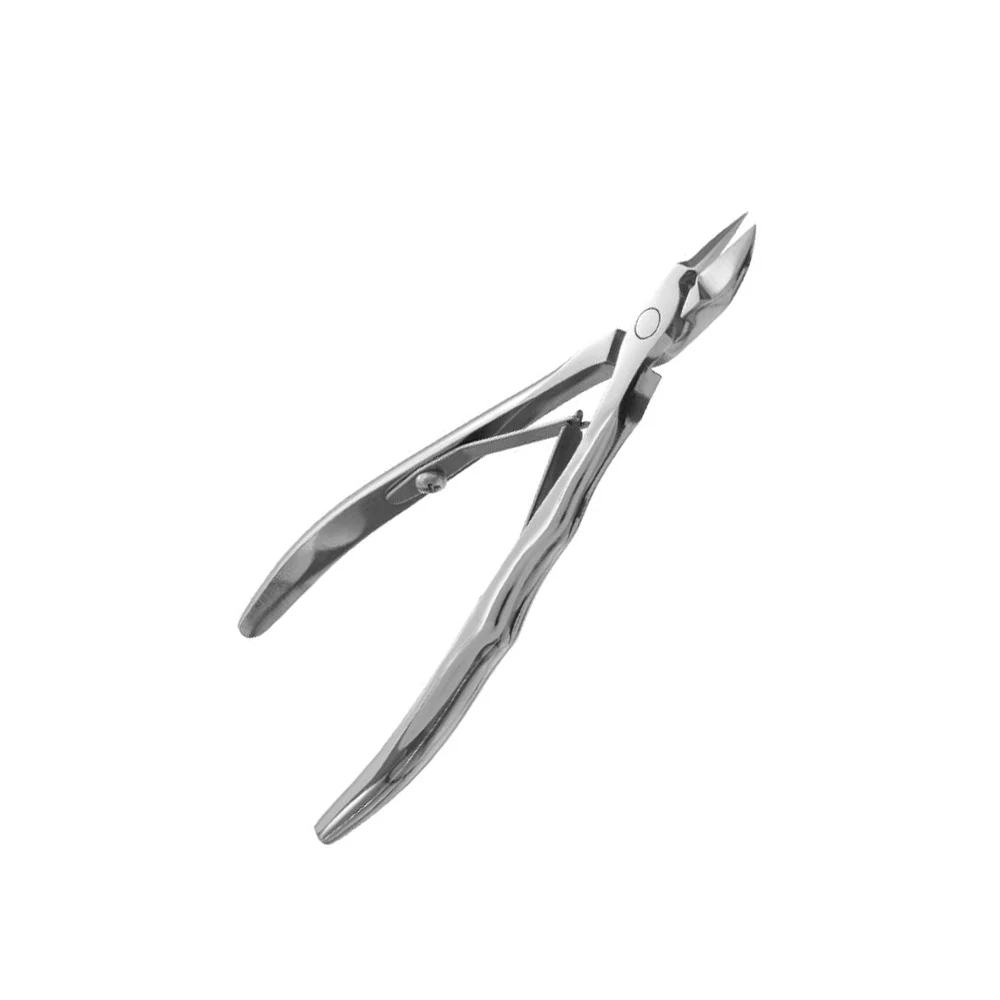 Russian Cuticle Nippers 12 mm Tip Stainless Steel Toenail Remover Extremely Sharp Cutter Pedicure Manicure Nipper for Beauty