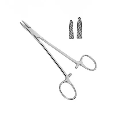 Professional Hemostatic Forceps Stainless Steel Needle Holder Mosquito ...