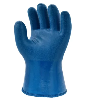 30cm Cold protection PU full dipping water resistant glove