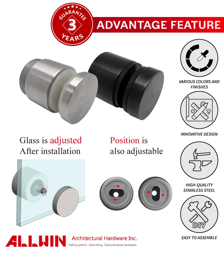 Stainless Steel Glass Adapter Glass Standoff Square Design Buy