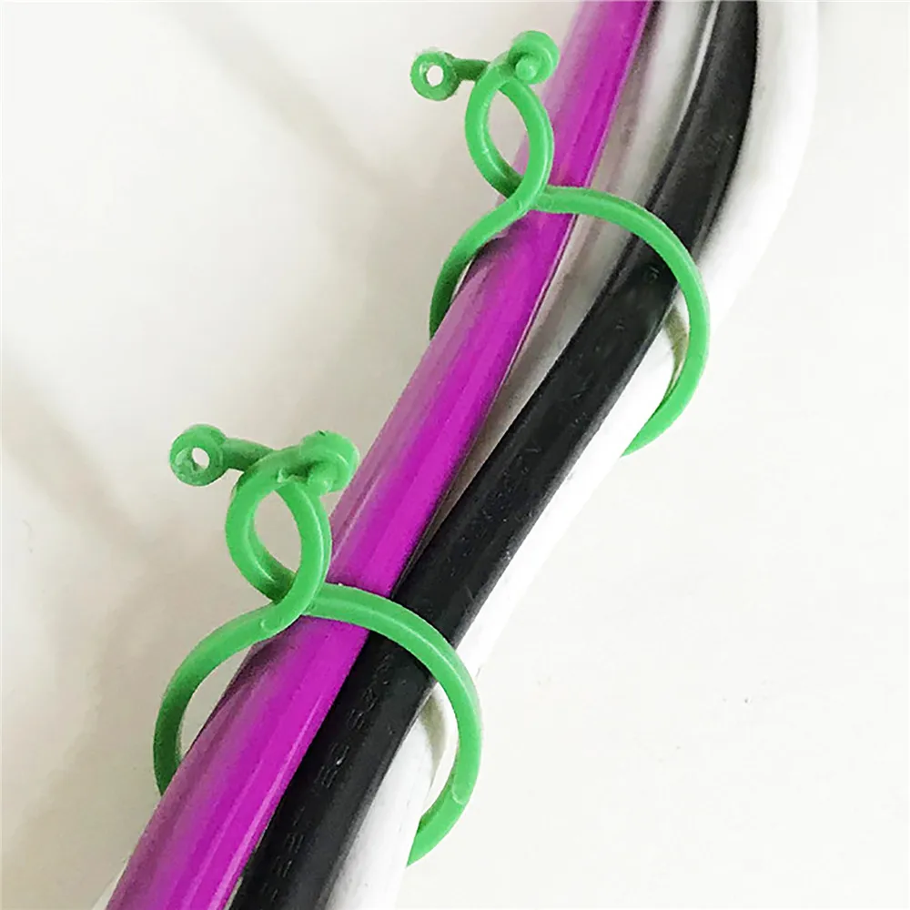 Grapevine Clips Garden Vine Strapping Clips Plastic Plant Rattan Climbing Wall Fixture ...