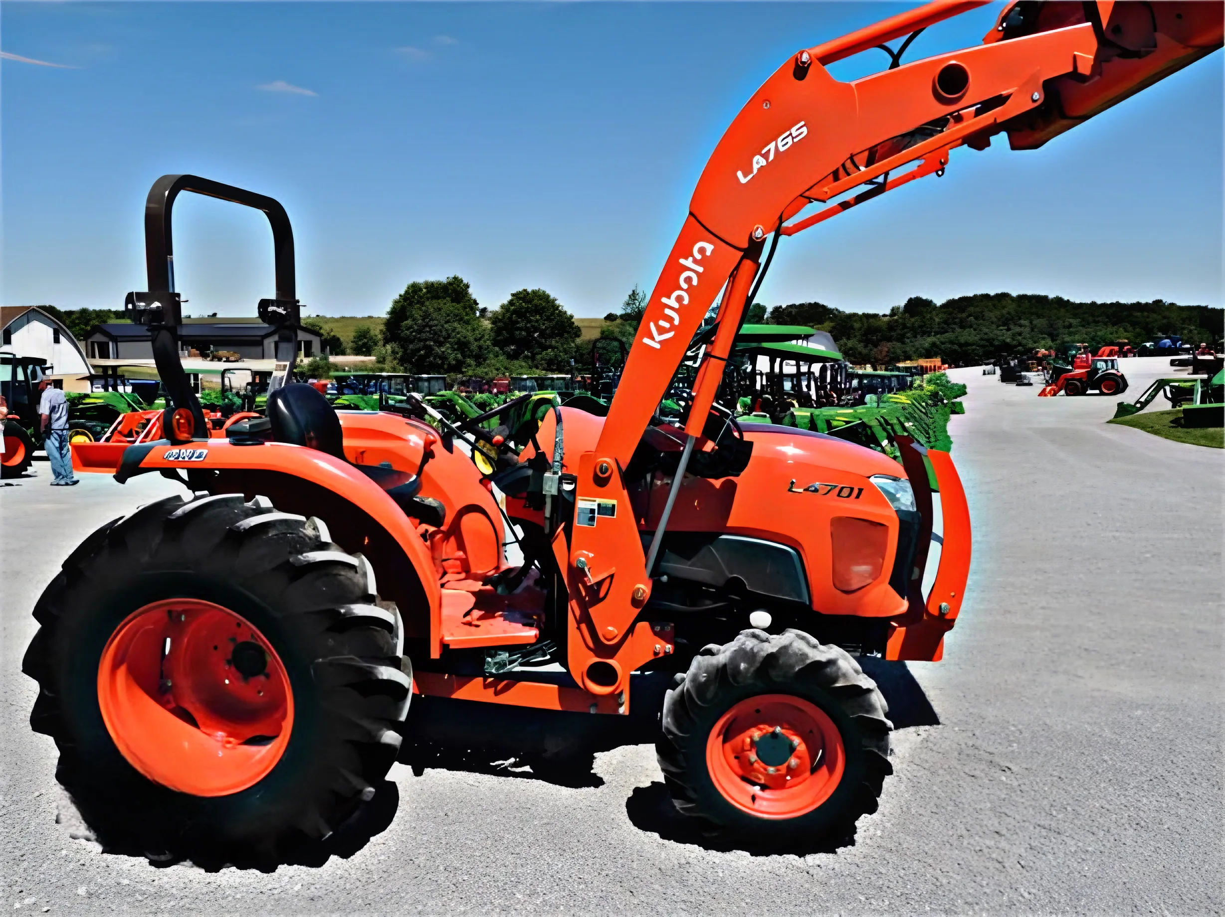 Kubota 4x4 Farming Machine 2020 Kubota L4701dt Japanese Used Tractors ...