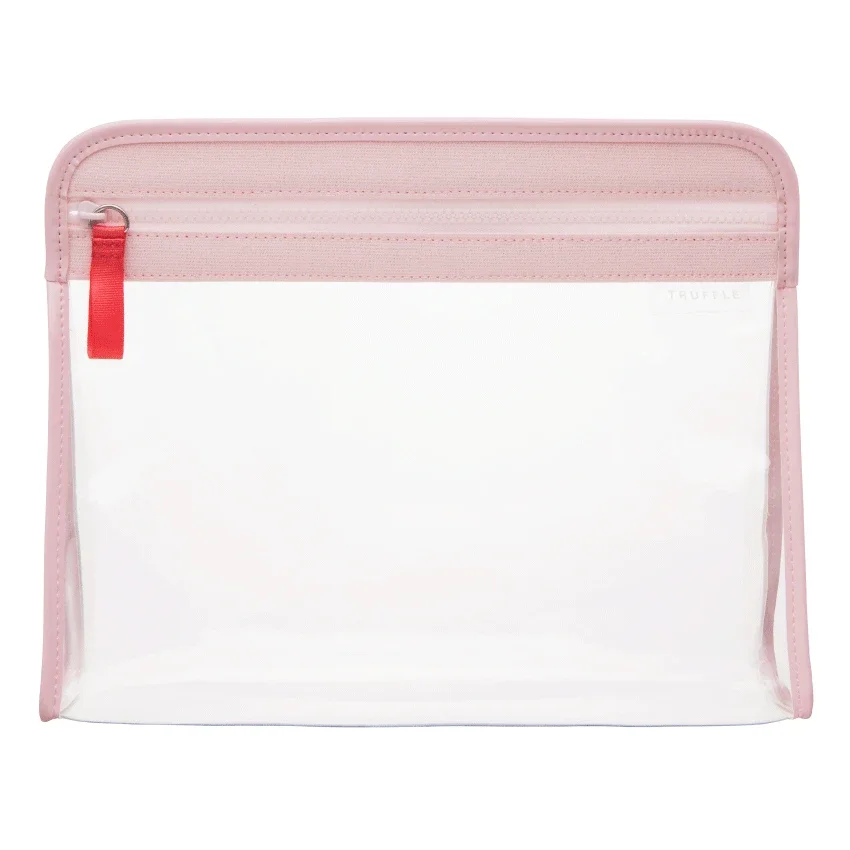 Transparent Cosmetic Bag PVC Women Zipper Clear Makeup Bags Beauty Case  Travel Make Up Organizer Storage Bath Toiletry Wash Bag