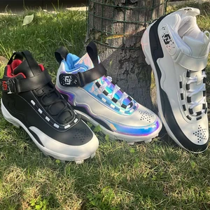 Hot Sale Top Quality Superfly Outdoor Mens High Ankle Sports Boots Football Soccer Shoes