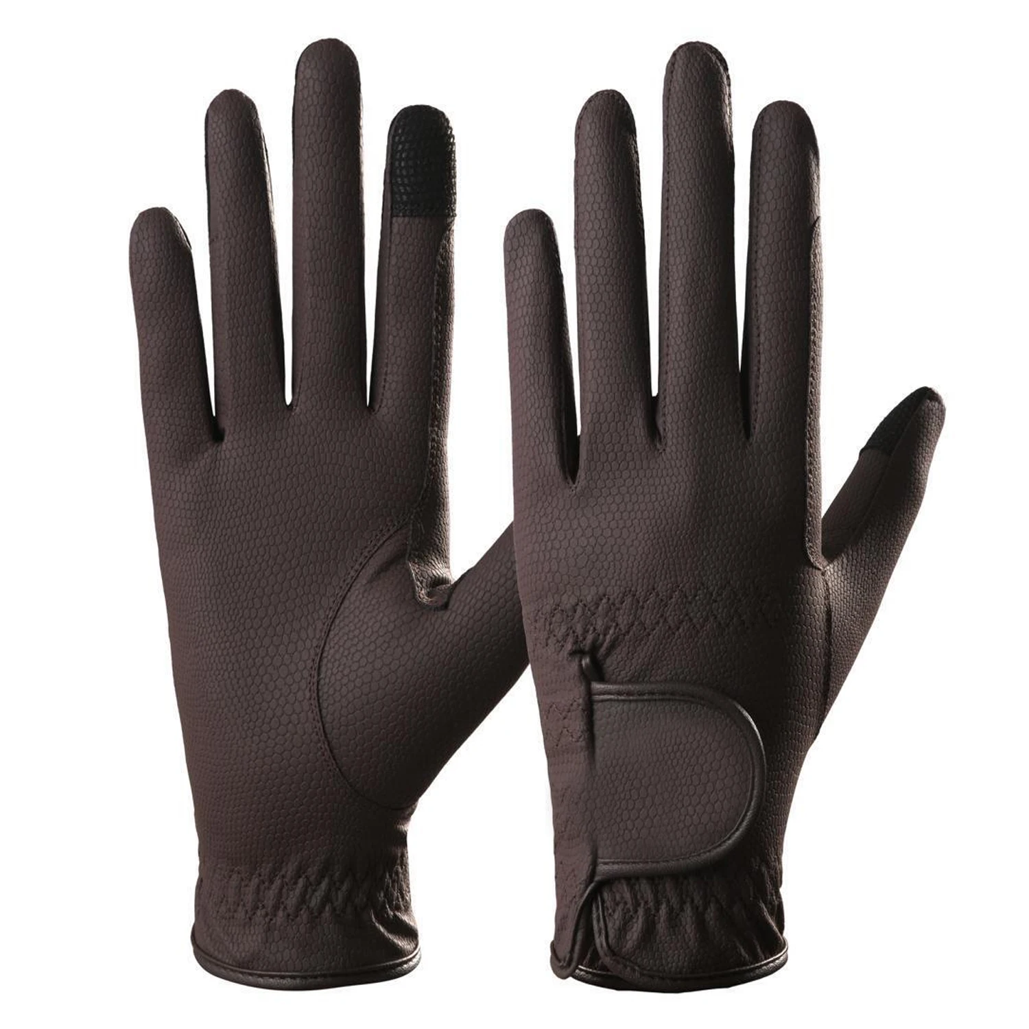 Bull Riding Gloves Pro Rodeo Genuine Leather Black Left Hand – Saddles And Tack