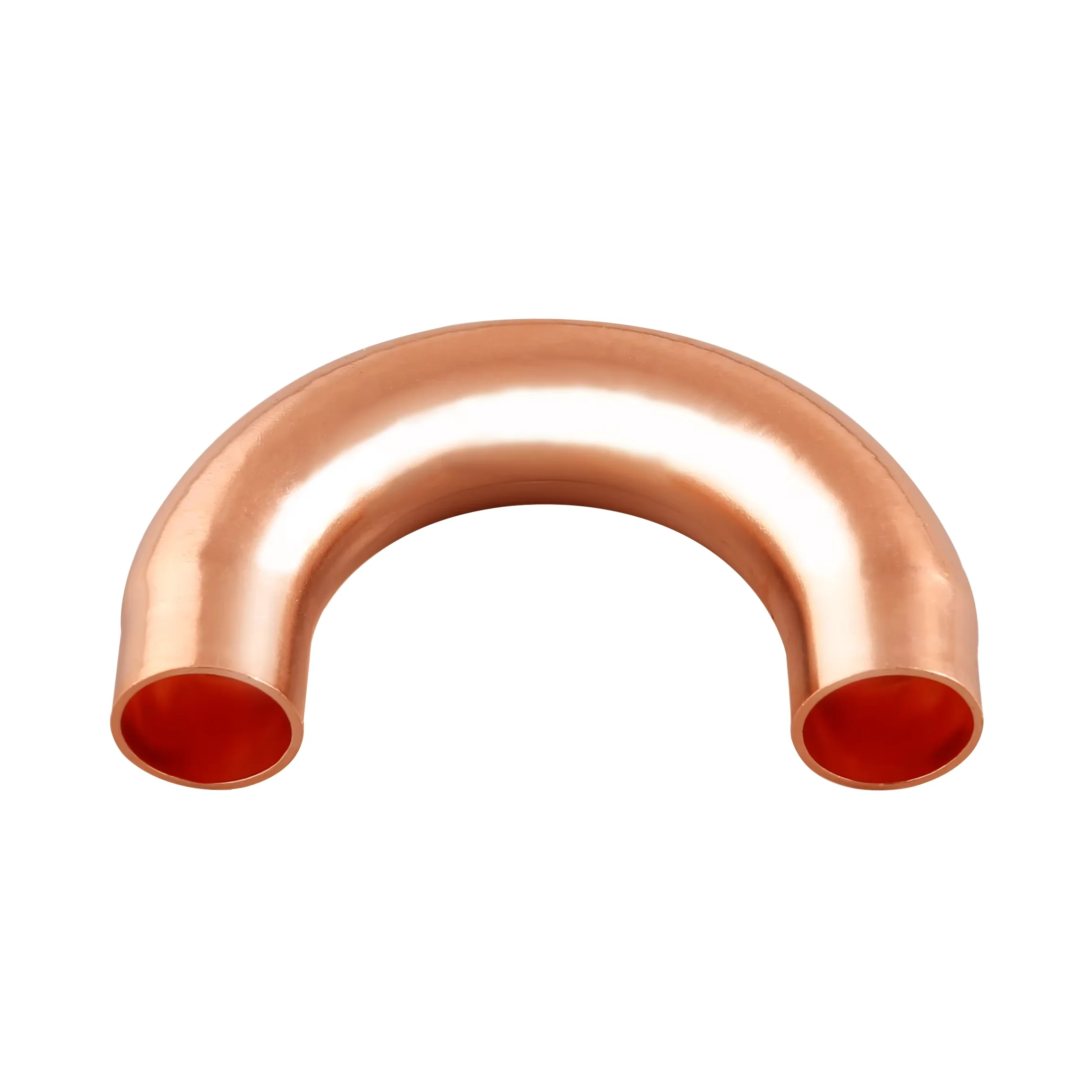 Betterway Brand Factory Outlet Red Copper Fitting 90 Degree Equal Round Elbow 1/4" - 8 1/8 Welding OEM